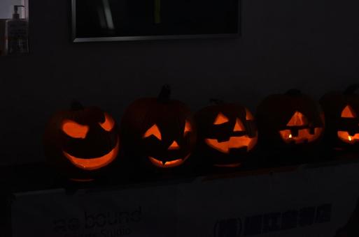 ハロウィン ハロウィン ジャックオランタン,ハロウィン,カボチャの写真素材