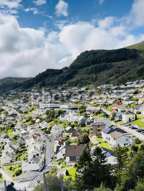北欧の街並み ノルウェー,北欧,ヨーロッパの写真素材