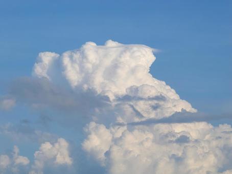 青空と白い雲 青空と白い雲 空,空背景,青空の写真素材