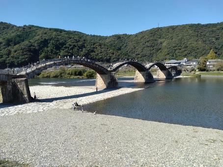 錦帯橋 錦帯橋 錦帯橋,山口県,橋の写真素材