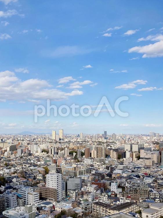 東京風景・文京区春日 文京区,春日,文京シビックセンターの写真素材