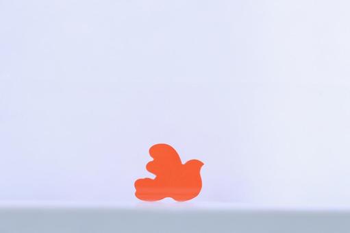 Red dove acrylic piece_2, JPG Red dove acrylic piece_2, JPG