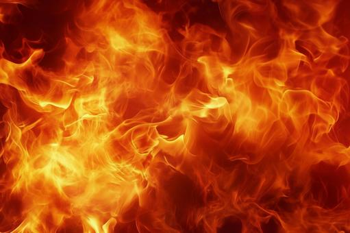 炎テクスチャ背景合成素材の写真