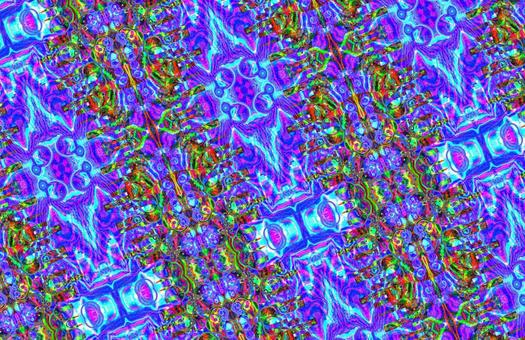 幻想的背景素材　幾何学タイルの世界 心象風景,背景素材,壁紙の写真素材