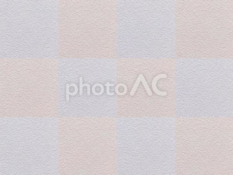 住宅の淡い色合いの吹付壁　四角いデザイン 壁,吹付,外壁の写真素材
