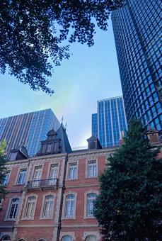 Photo, building, tokyo, marunouchi, 