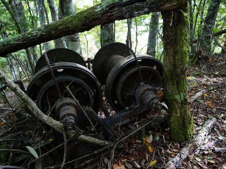笊ヶ岳 残置物 笊ヶ岳 残置物の写真