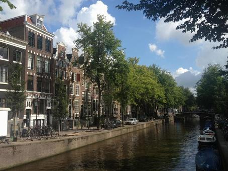 ヨーロッパの街並み_オランダ_4 ヨーロッパの街並み_オランダ_4 風景,街並み,自然の写真素材