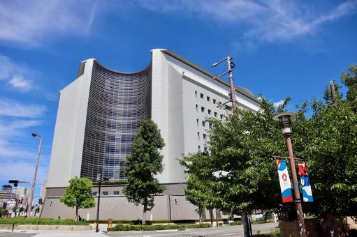 大阪府警察本部 大阪府警察本部 大阪府警察本部,警察,大阪市の写真素材