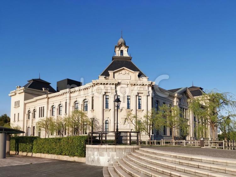 新潟市　歴史博物館　みなとぴあ 新潟市,歴史博物館,みなとぴあの写真素材
