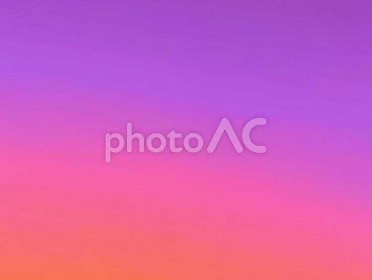 美しい紫色のグラデーションの夕焼け 壁紙,高画質,夕焼けの写真素材