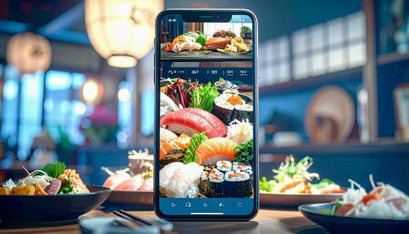 携帯からメニューを注文する 携帯からメニューを注文するの写真