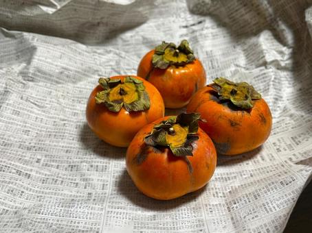 柿 柿,果物,フルーツの写真素材