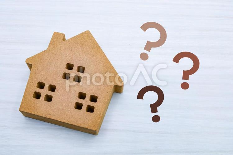 住まいの疑問 住まい,家,疑問の写真素材