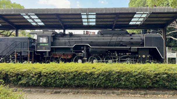 蒸気機関車 蒸気機関車 模型,平塚博物館,公園の写真素材