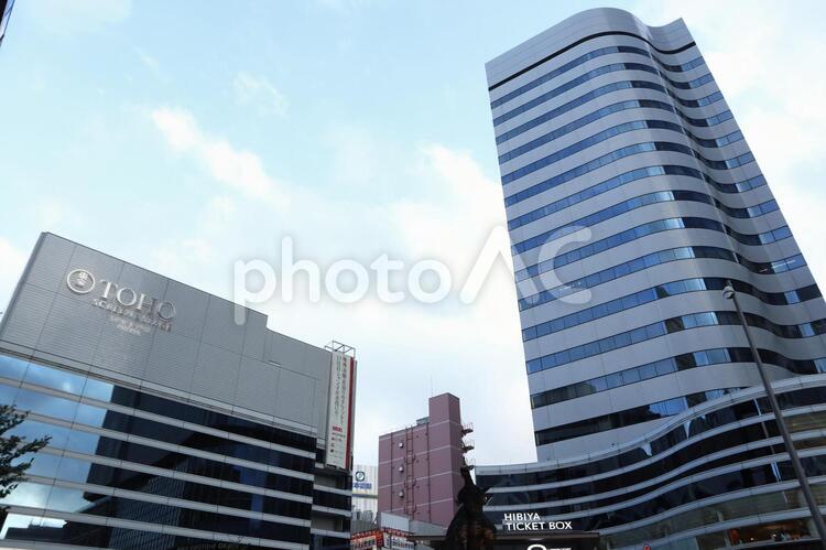 日比谷　街並み 有楽町,東京ミッドタウン,日比谷の写真素材