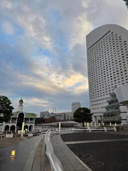 臨港パーク 臨港パーク,みなとみらい,横浜の写真素材