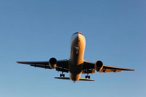 着陸 1512 03 飛行機,航空機,旅客機の写真素材