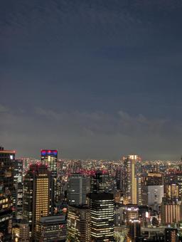 大阪駅周辺の夜景 大阪駅周辺の夜景の写真