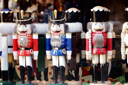 クリスマス くるみ割り人形 ドイツ 外国 デコレーション,クリスマス,くるみ割り人形の写真素材