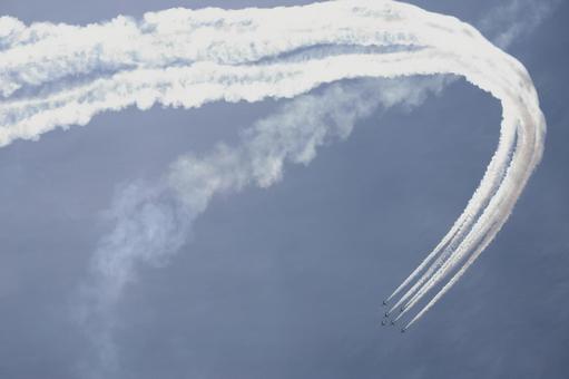 Blue Impulse Exhibition Flight, JPG