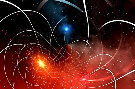 幻想的背景素材　宇宙の現象 背景画像,背景素材,壁紙の写真素材