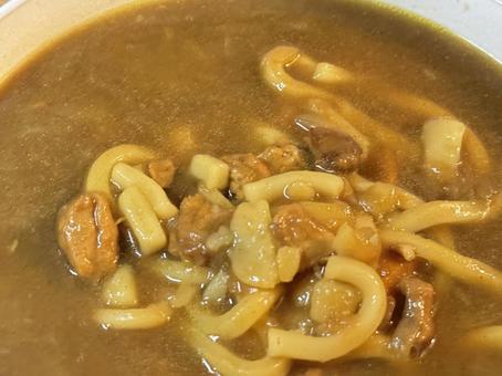 カレーうどん カレーうどん,ランチ,美味しいの写真素材