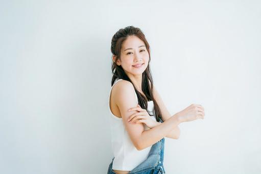 若い女性の美容イメージ 若い女性の美容イメージの写真