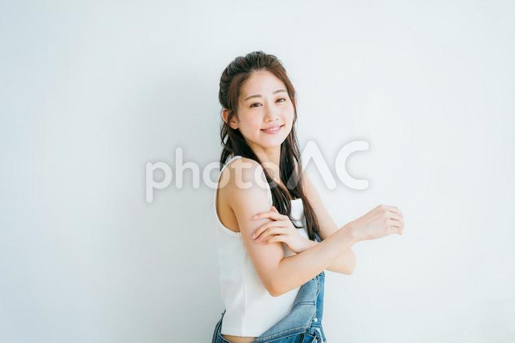 若い女性の美容イメージ 美容,ビューティー,スキンケアの写真素材