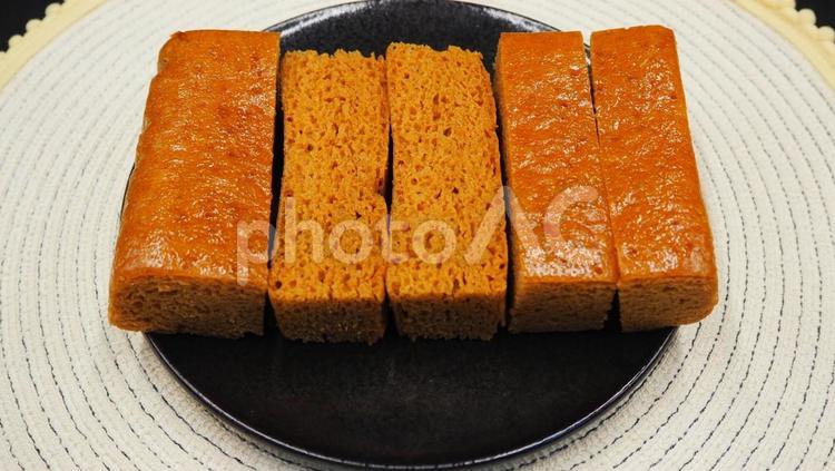 黒糖蒸しパン・お家ごはん 黒糖,蒸しパン,お家ごはんの写真素材