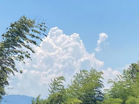 入道雲 入道雲の写真