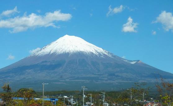 美しい富士山の姿 美しい富士山の姿の写真