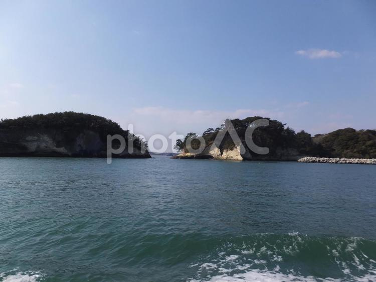 船上の海景 自然,風景,海の写真素材