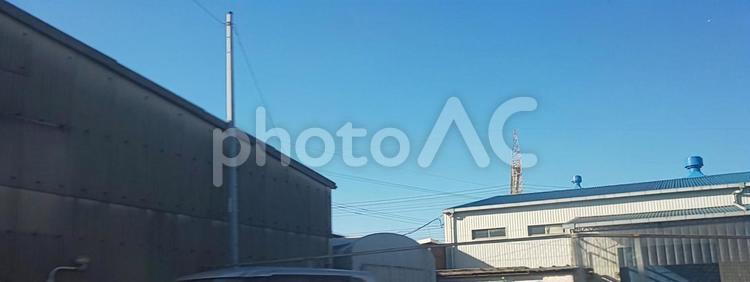抽象的風景 抽象的,風景,空の写真素材