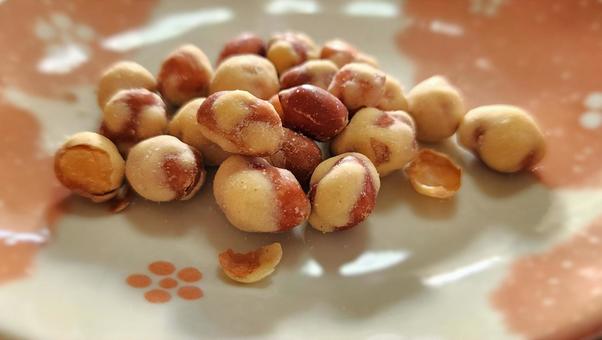 豆菓子 豆菓子,豆,ピーナッツの写真素材
