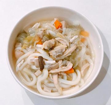 きのこうどん きのこうどん,しめじうどん,しめじの写真素材