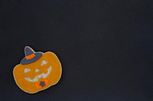 Jack O'Lantern on a black background, JPG