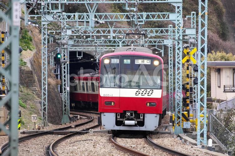 京浜急行　600形 600形,京浜急行,京急の写真素材