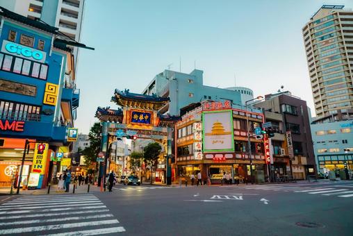 【神奈川】横浜中華街の街並み 2025 【神奈川】横浜中華街の街並み 2025 神奈川,横浜,街並みの写真素材