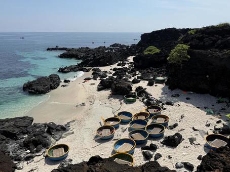 ベトナムのリーソン(Ly Son)の小島 ベトナムのリーソン(Ly Son)の小島の写真