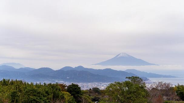 日本平7 富士山,世界遺産,日本平の写真素材