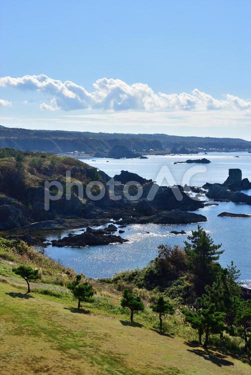 佐渡の海 佐渡ヶ島,佐渡,佐渡島の写真素材