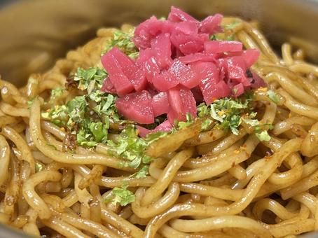 焼きそば 焼きそば,麺類,麺の写真素材
