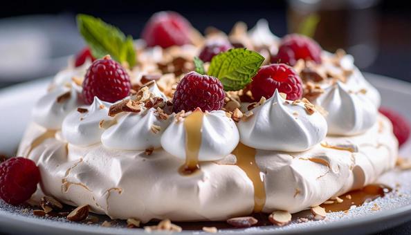 オーストラリアの定番料理 パブロバ オーストラリアの定番料理 パブロバの写真