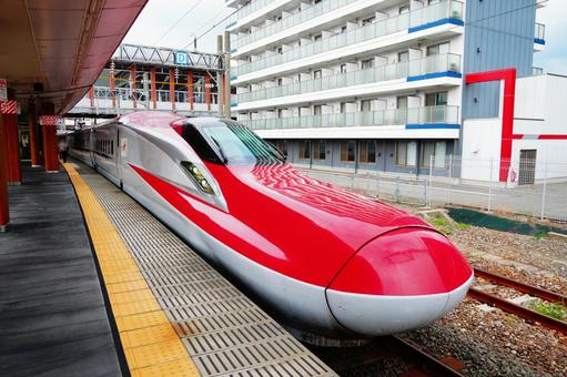 秋田新幹線こまち 電車 秋田新幹線こまち 電車の写真