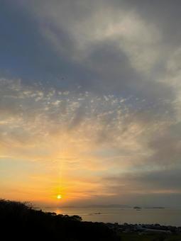 夕焼け 夕焼けの写真