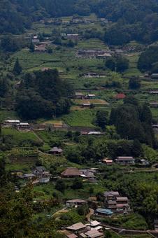 Photo, desa ochiai, lembah ozu, higashiiya, 