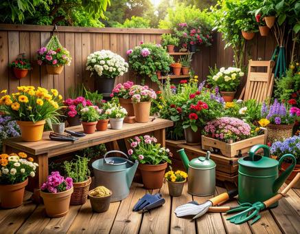 フラワーガーデンの写真