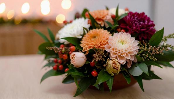 生花の花束・フラワーアレンジメント 生花の花束・フラワーアレンジメント の写真
