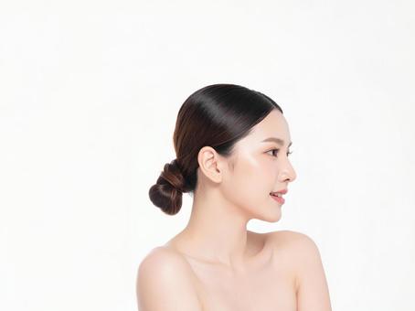美容系のバナーに使えそうな女性 美容系のバナーに使えそうな女性の写真